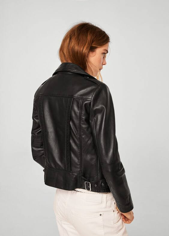Chaqueta biker de Mango
