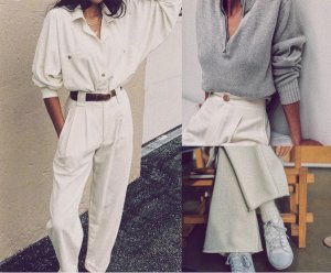 3 ideas de looks con pantalón blanco