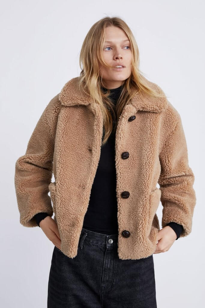 Teddy coat de Zara - abrigo peluche