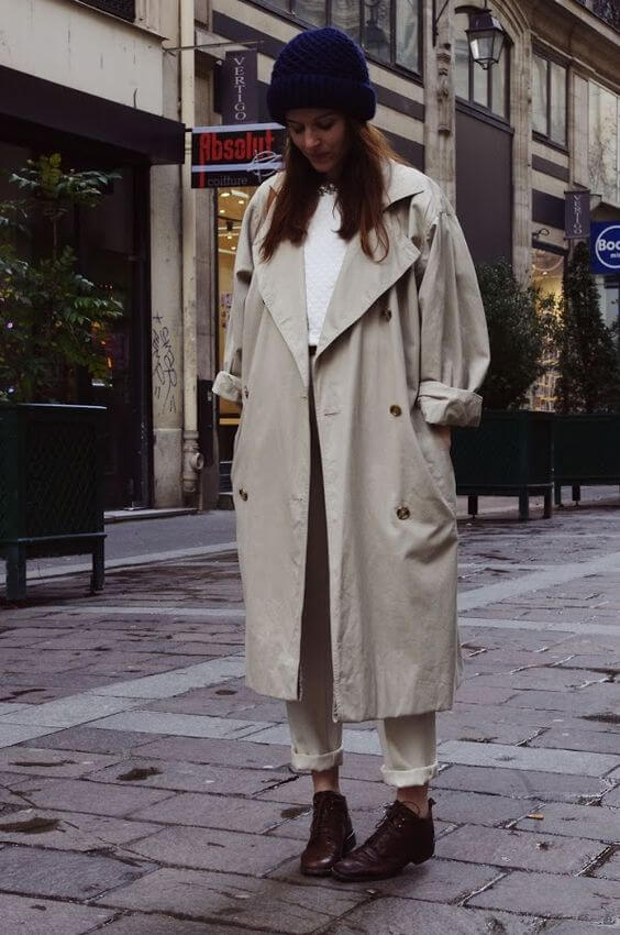 Trench clásico
