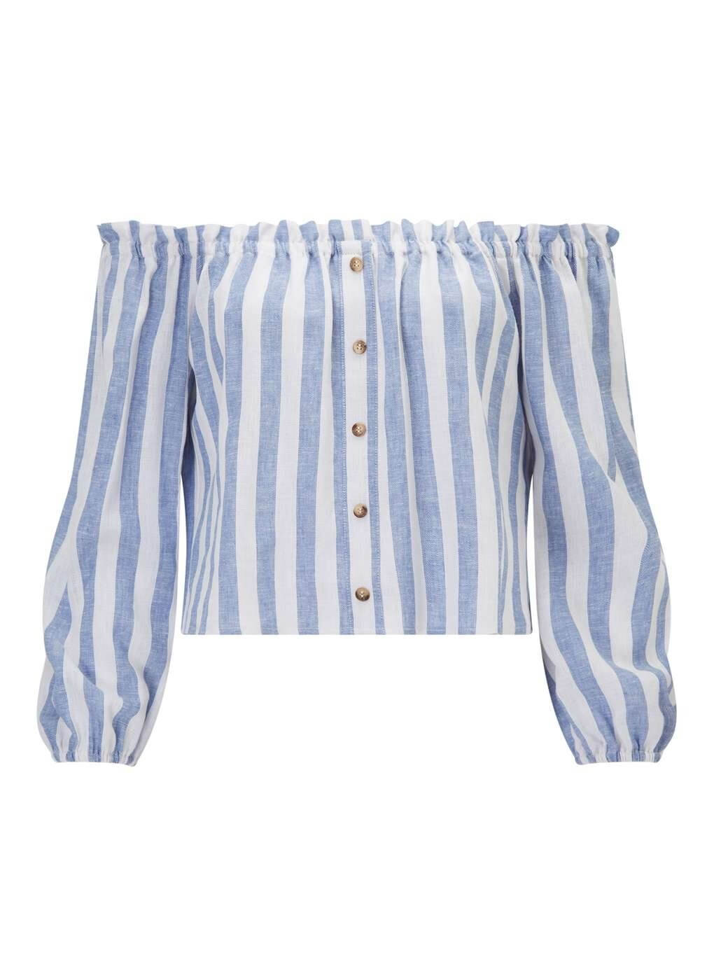 Blusa de lino de MissSelfridge