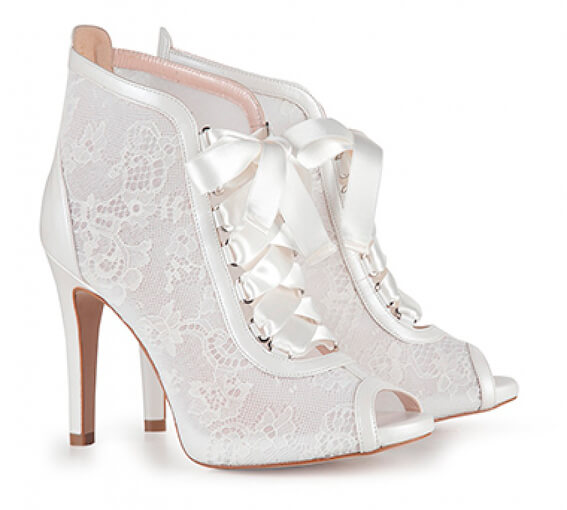 Zapatos perfectos para la boda: botines.