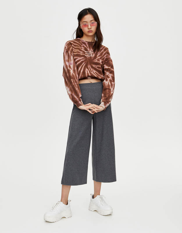 Culottes deportivos de Pull & Bear.
