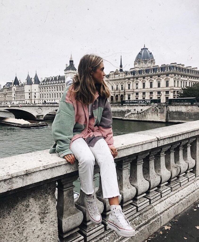 Ideas de looks con pantalón blanco - Carlota Weber