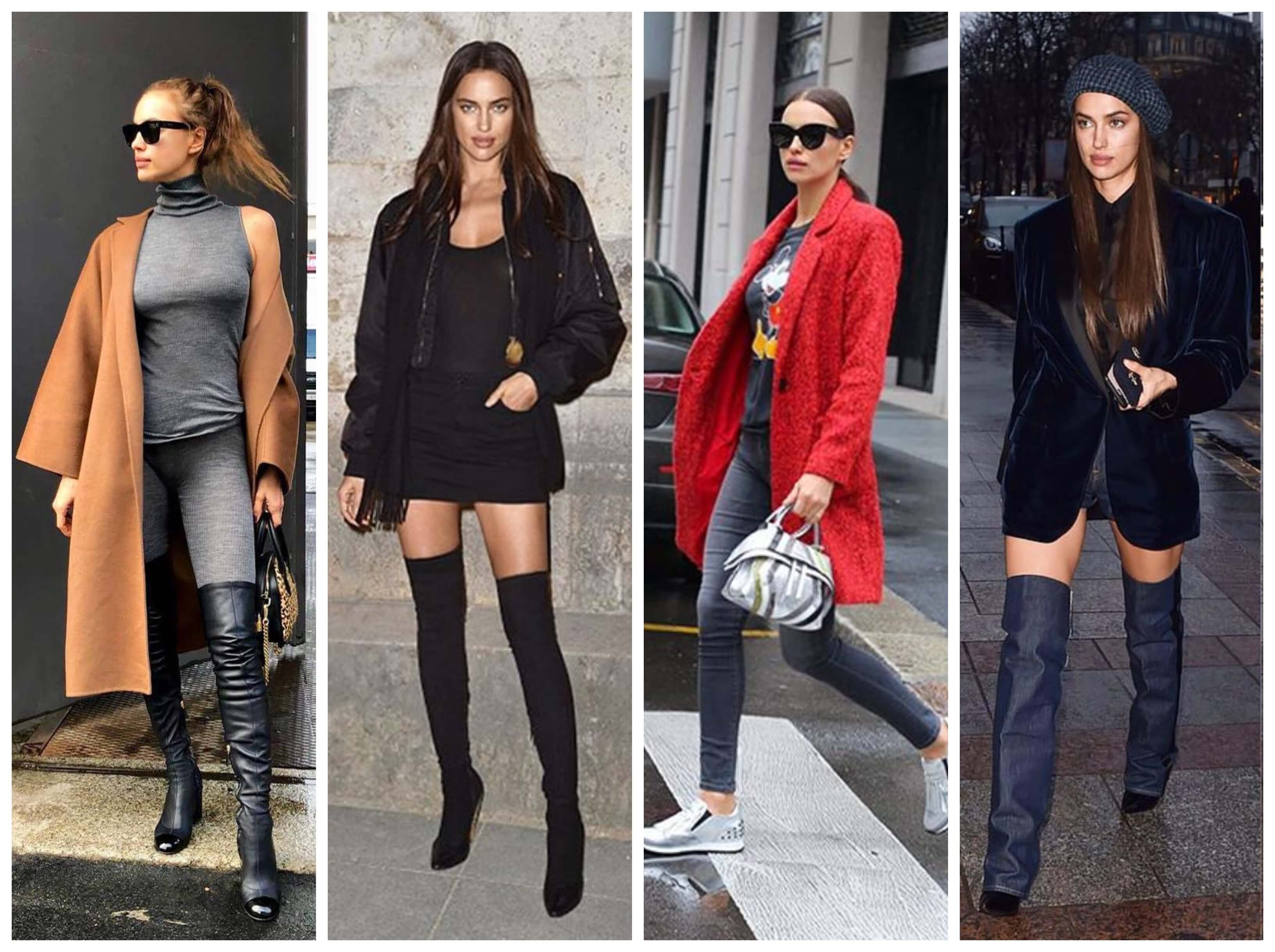 Irina Shayk street style