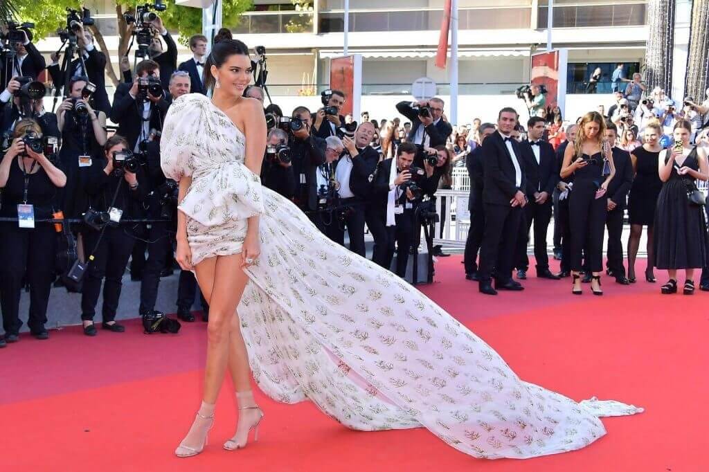 Kendall Jenner en la red carpet del Festival de Cannes 2017