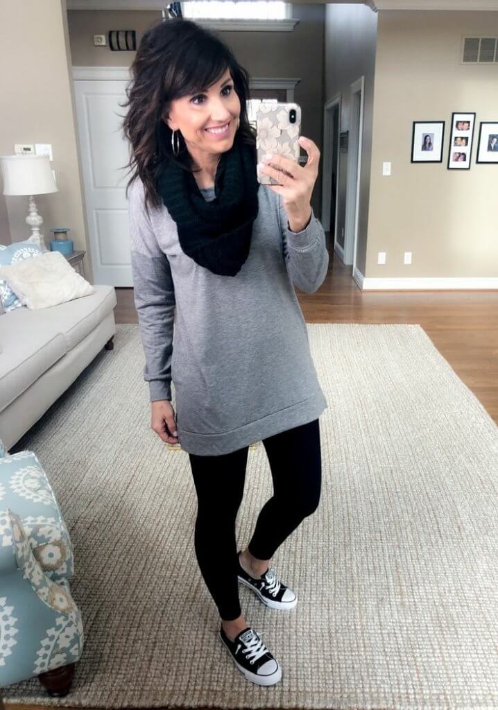 Los leggins pueden combinarse con muchas prendas y son muy cómodos.