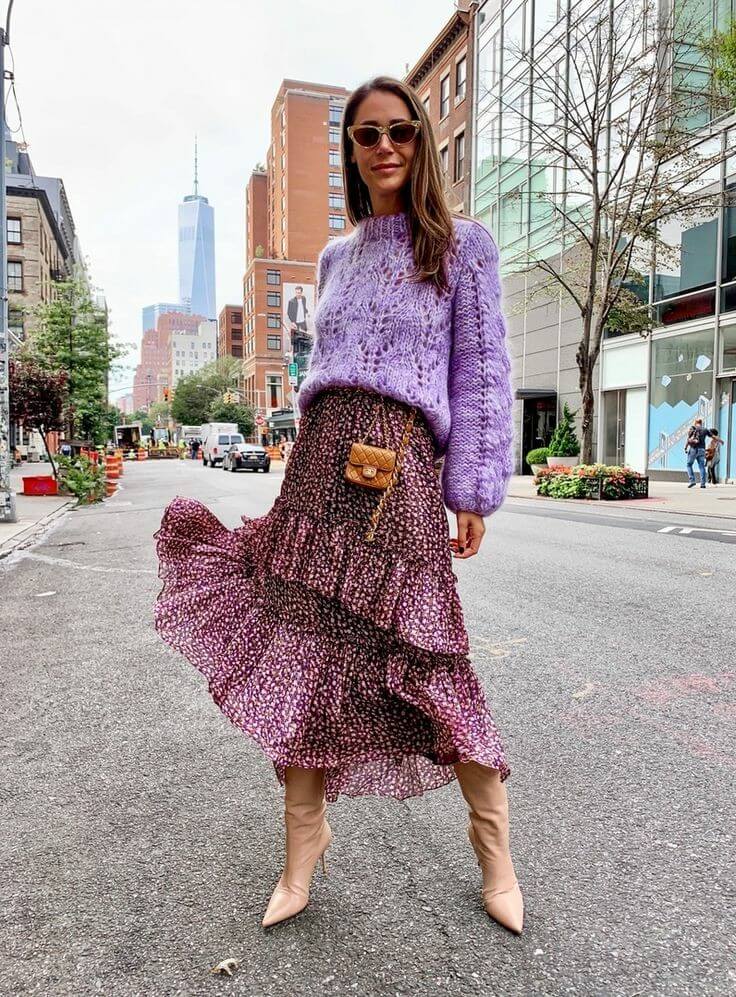 8 jerséis street style para no pasar frío y ser elegante