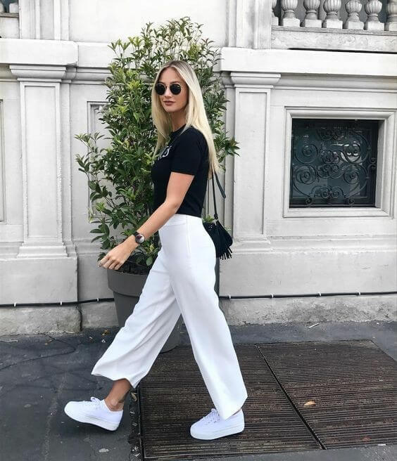 Idea de cómo combinar prendas holgadas