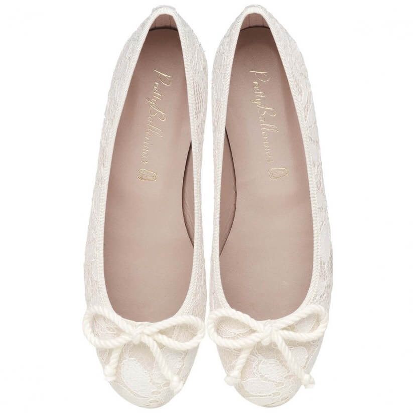 Zapatos perfectos para la boda: ballerinas.