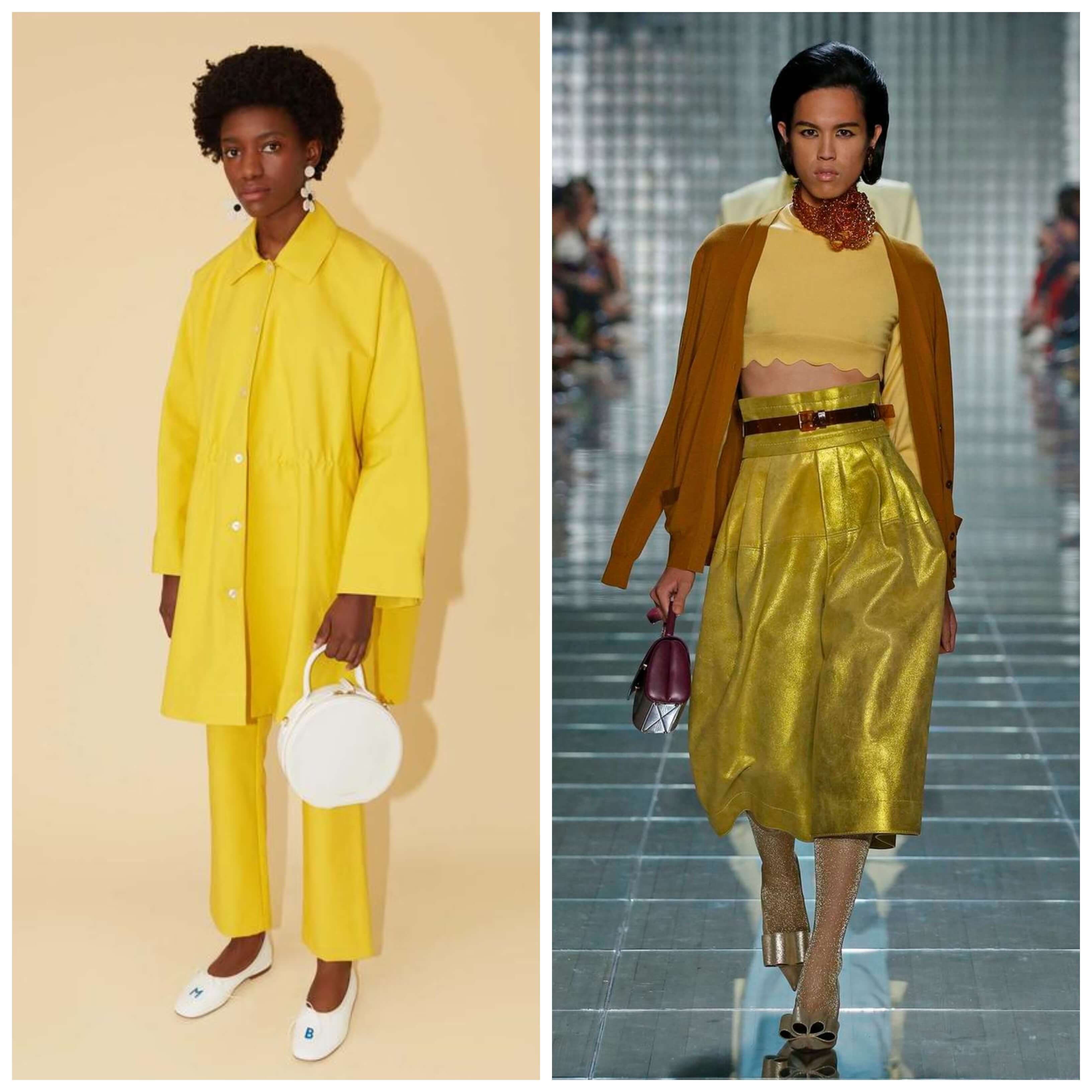 Amarillo y lima, colores de moda en el 2019.