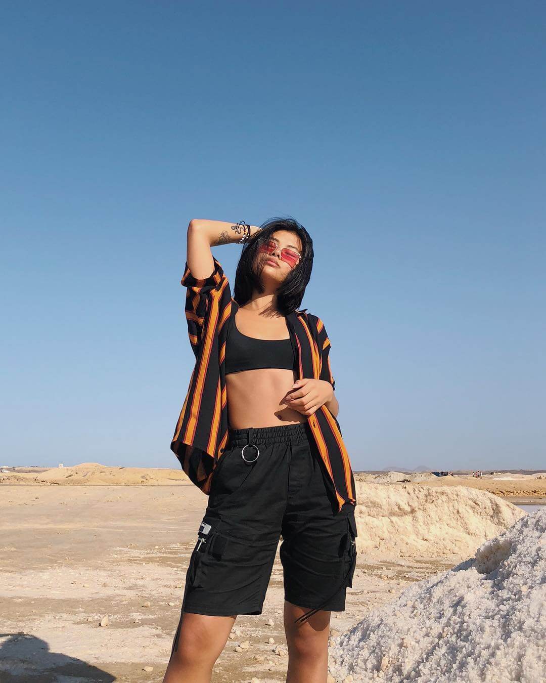 Utility pants cortos