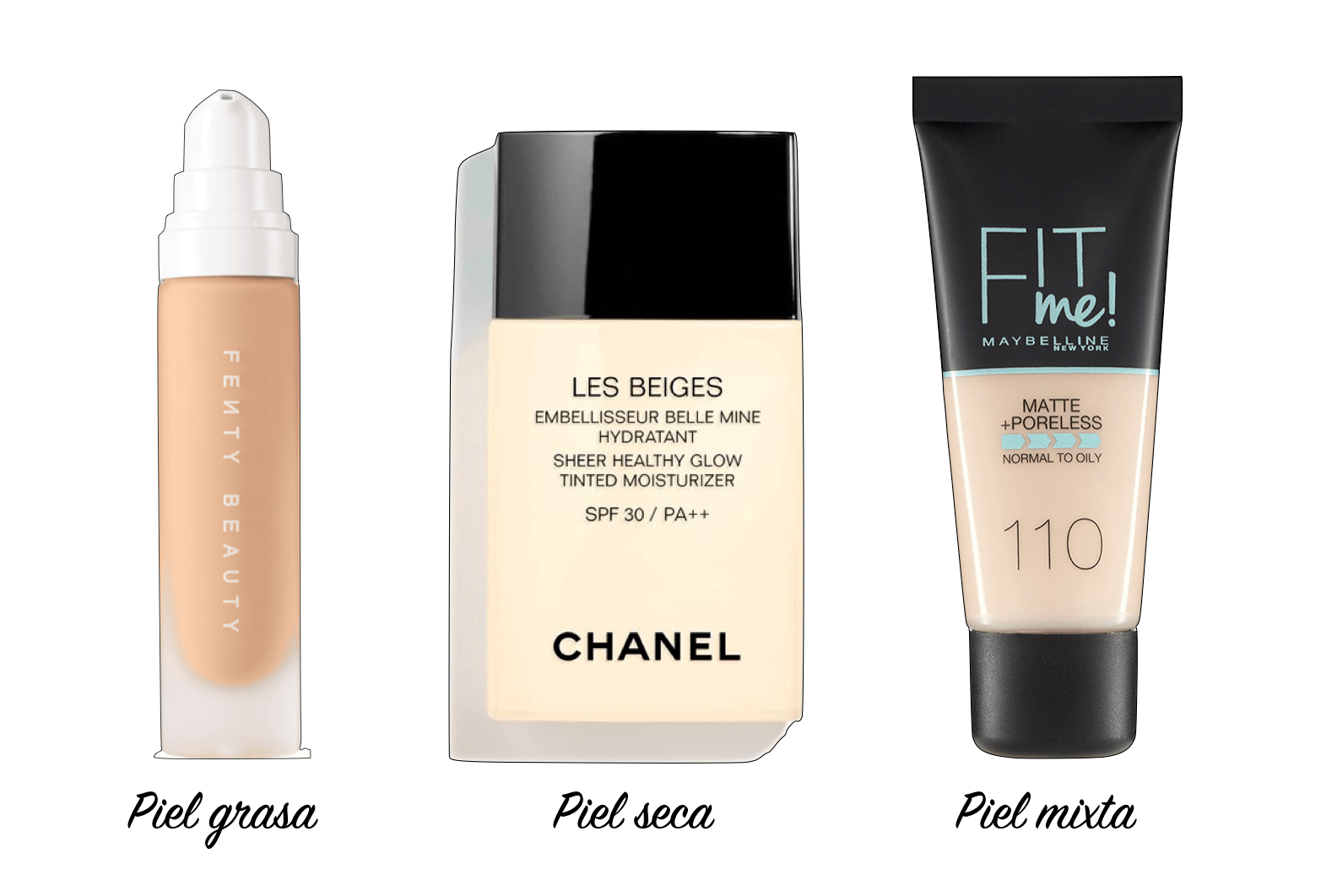 Elegir la base de maquillaje perfecta