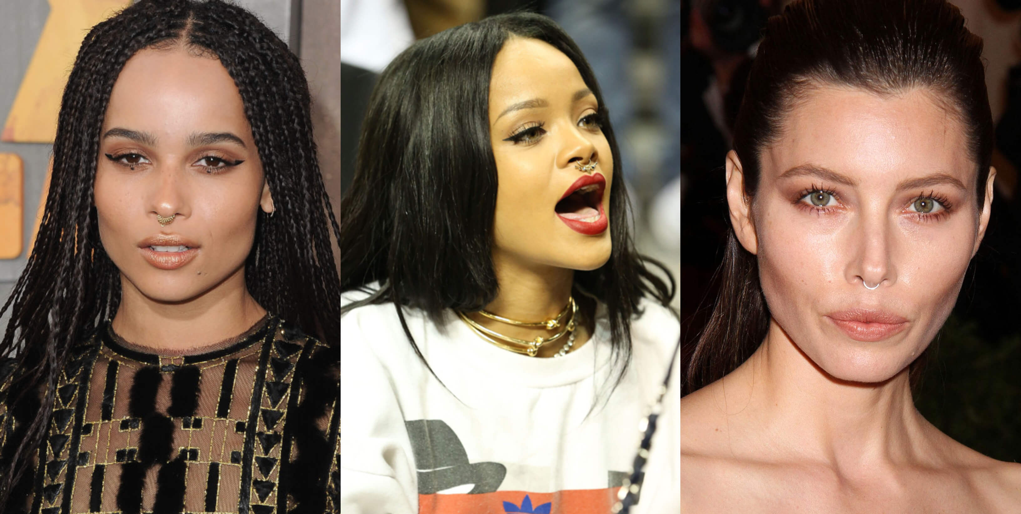 El septum, el piercing más a la moda