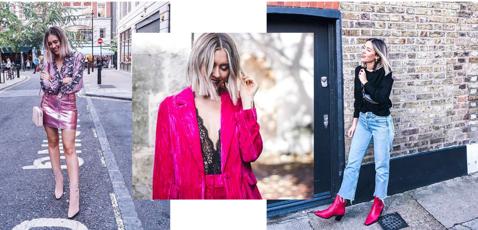 Looks en color rosa y fucsia de Toks