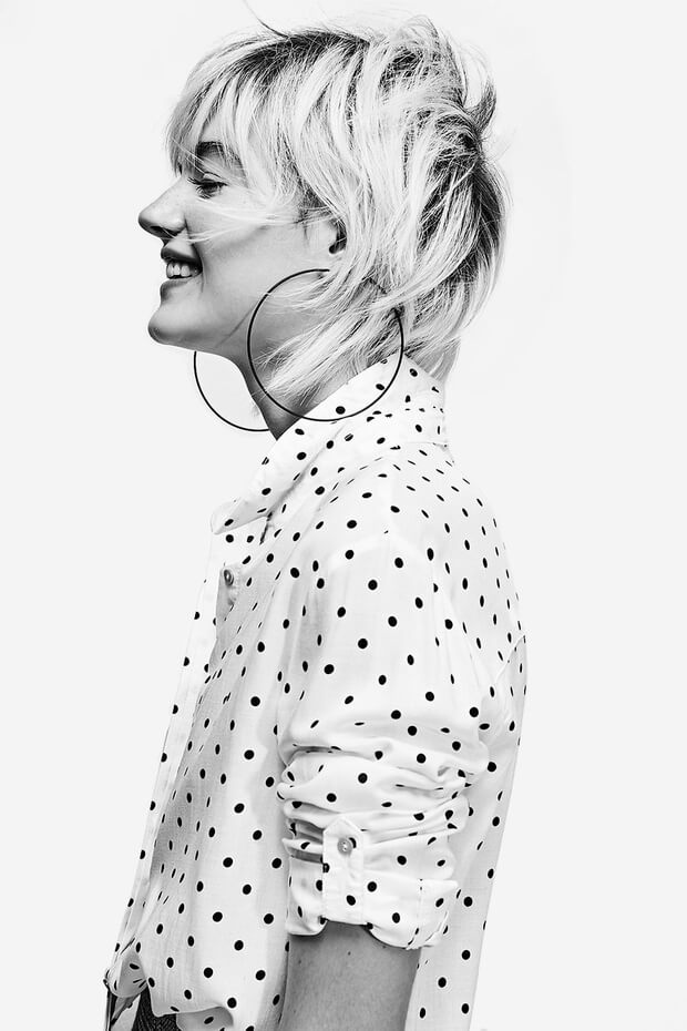 Pendiente grande de aro