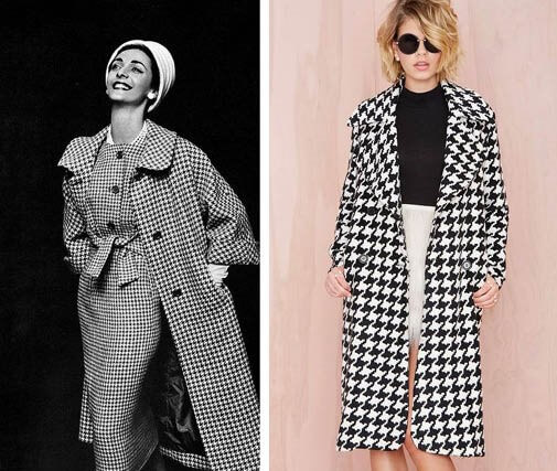 Estampado pata de gallo.