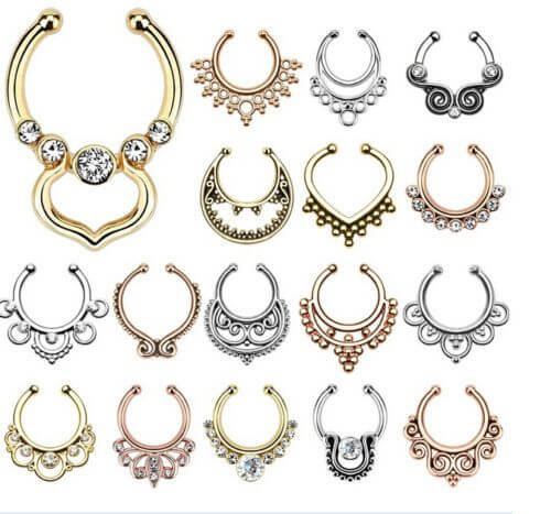 Piezas para llevar septum falso.