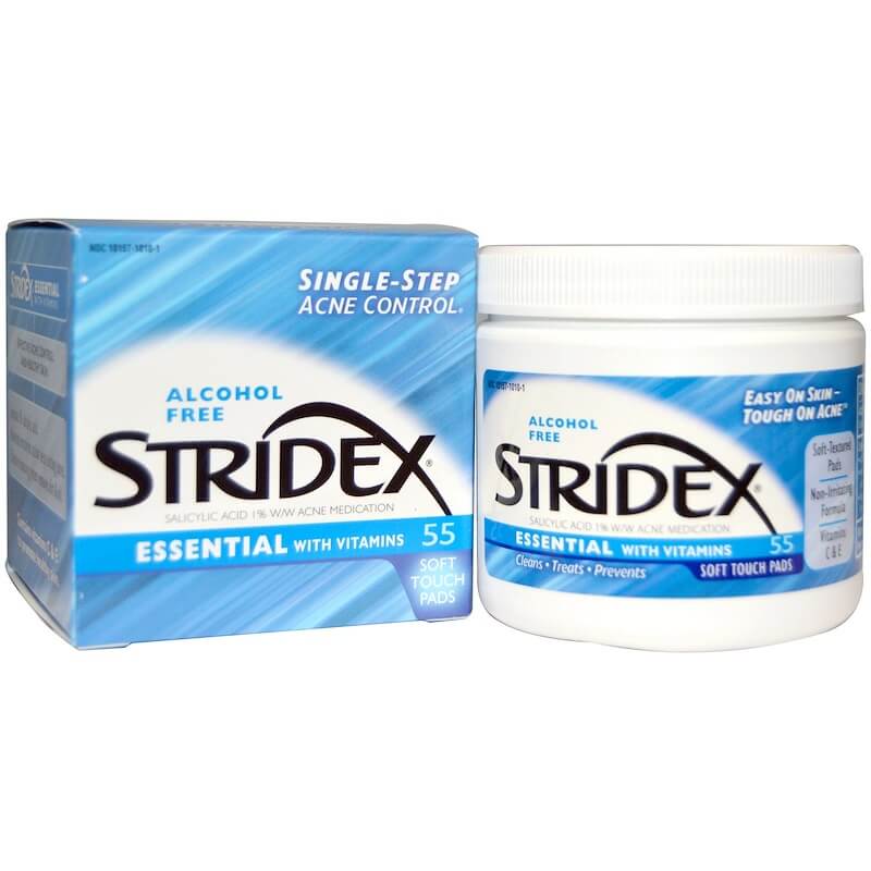 Stridex productos antiacné.