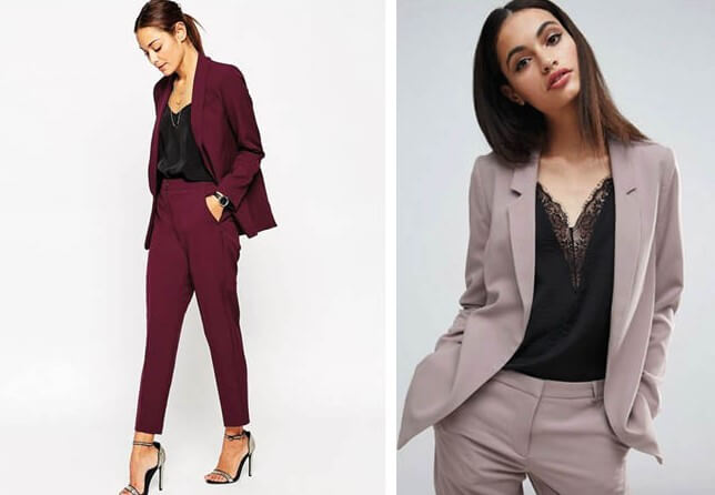 Traje de chaqueta mujer