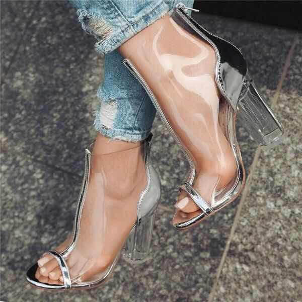 Botas transparentes